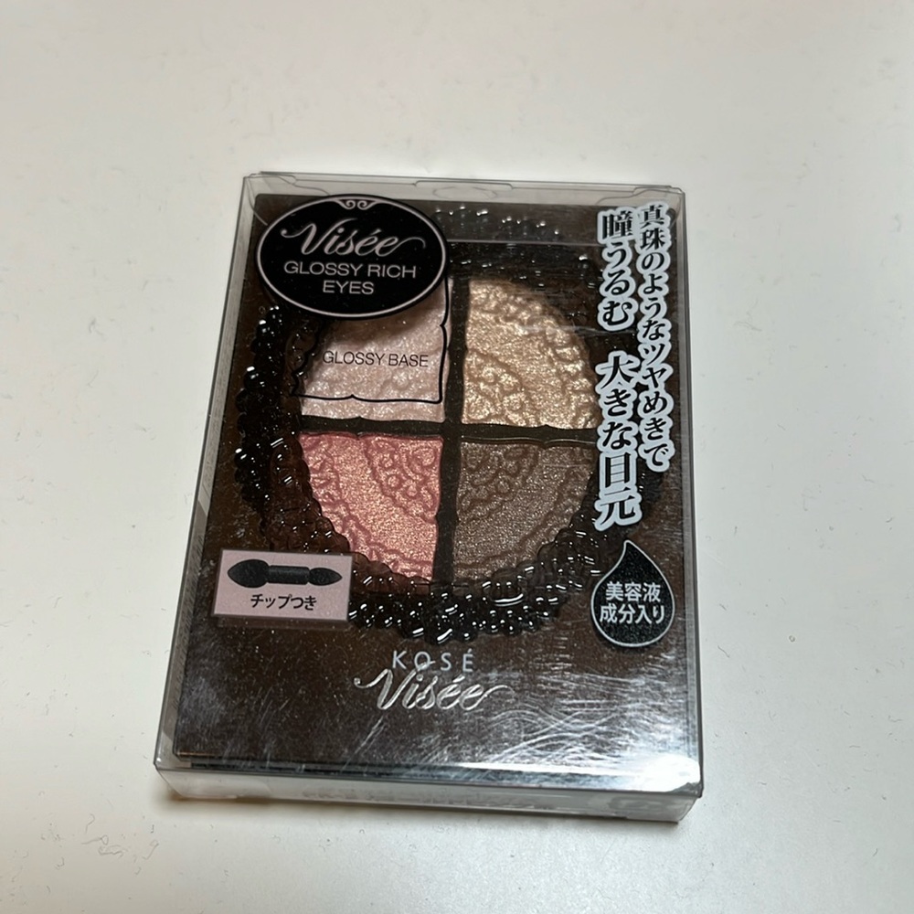 Brand New! Kose Visee Glossy Rich Eyes - Eyeshadow PK-2